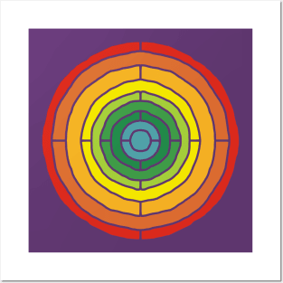 Bullseye Energy Target Graphic Posters and Art